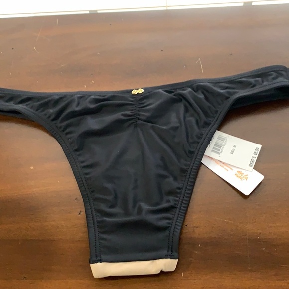 NWT PILYQ Cadillac‎ Color Block Teeny Swim Bottoms - Picture 3 of 5